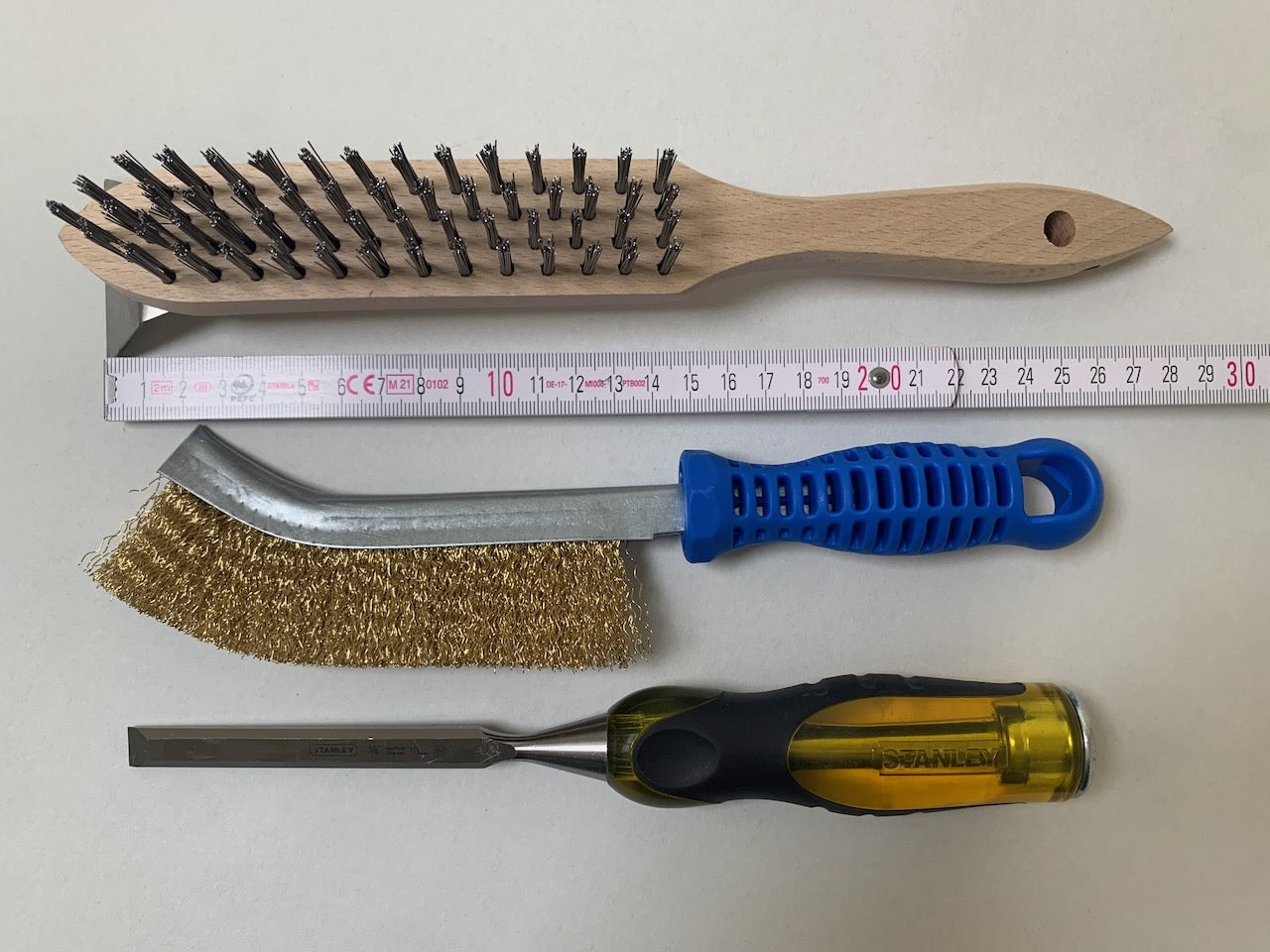 3-teiliges Reinigungsset für Ölöfen & Brennertöpfe