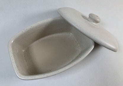 Handgefertigte Bratapfel Backform aus Keramik SAHARA Beige