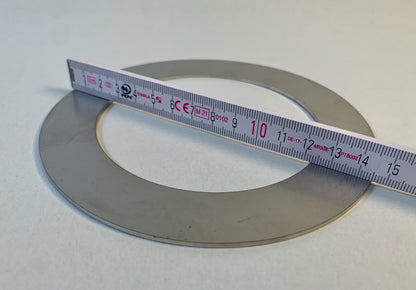 Brennerring 145 / 100 mm für Ölofen 4 kW Edelstahl