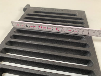 Ofenrost 17,5 x 23 cm als Klapprost zum Hochklappen Kaminrost