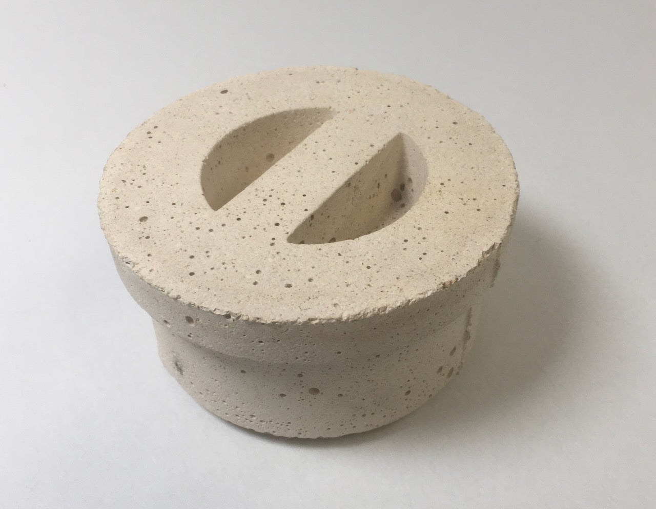 Putzdeckel Schamotte verschiedene Größen 105mm