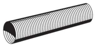 Universelles Alu-Flexrohr flexibles Rohr Luftleitung verschiedene Durchmesser