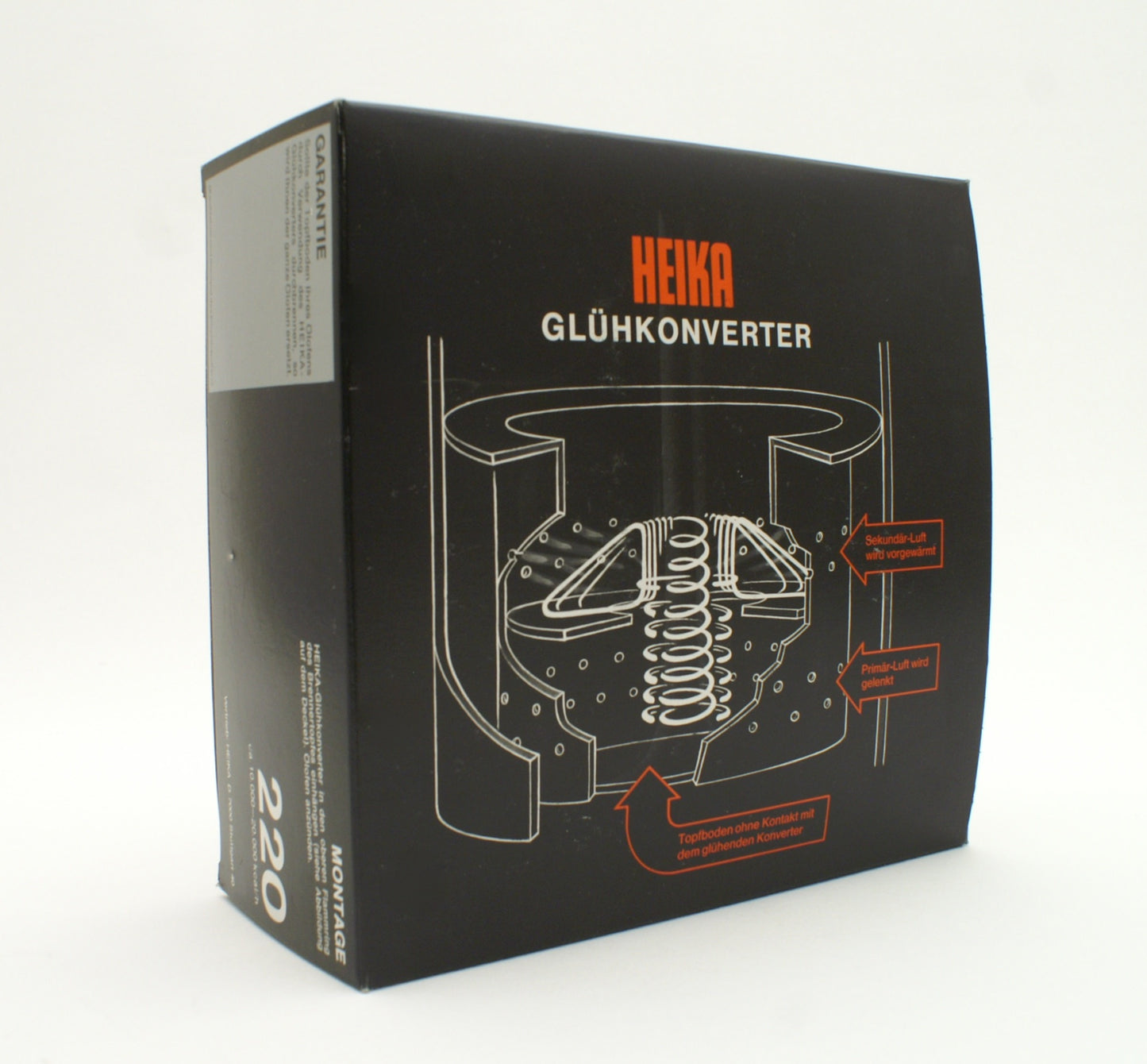 Glühspirale 220 mm für Ölofen 11-23 kW