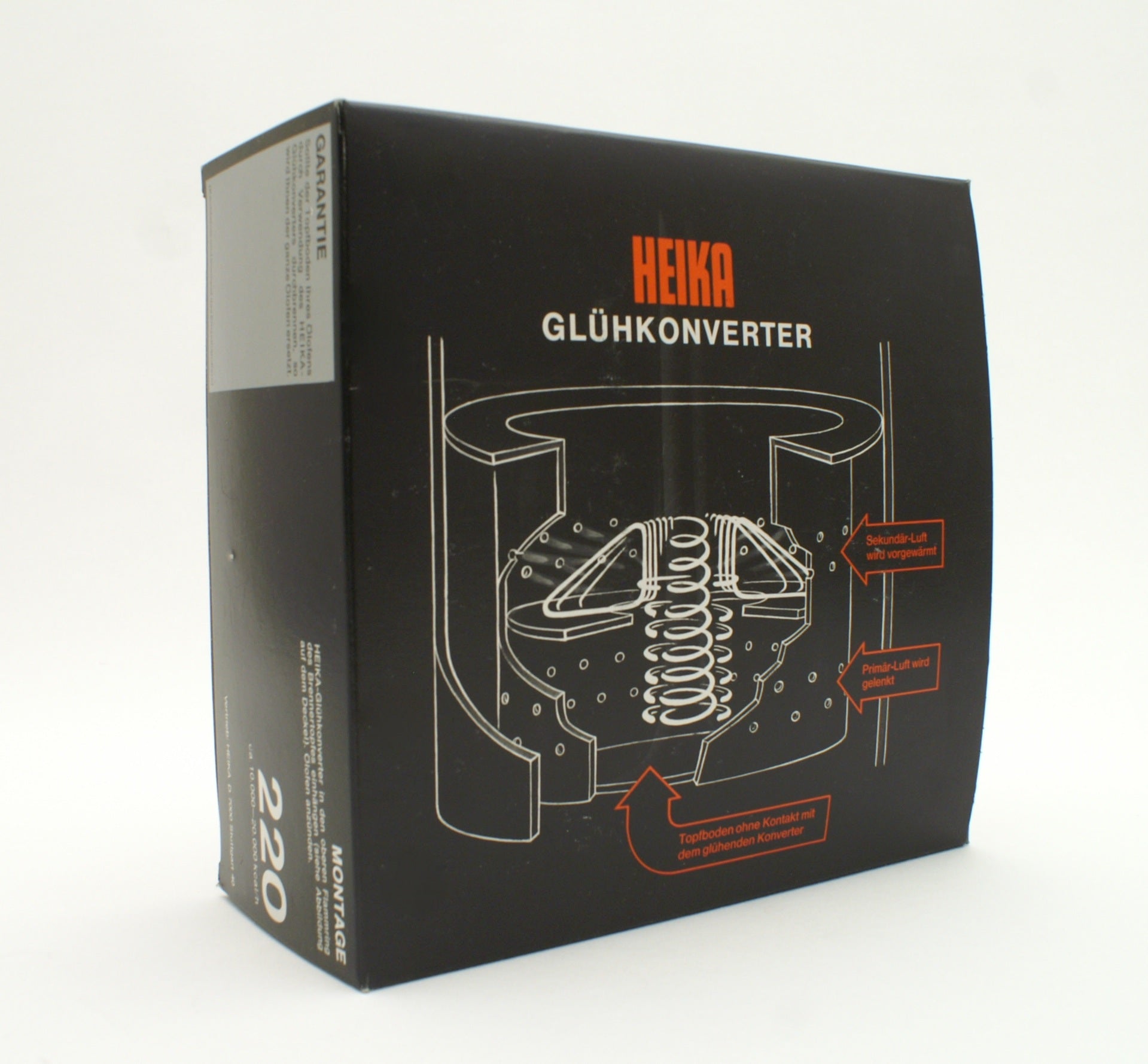 Glühspirale 220 mm für Ölofen 11-23 kW