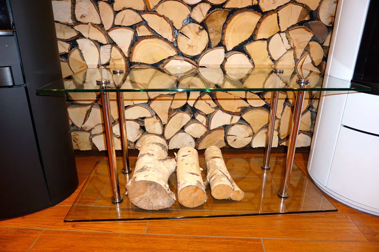 Holzbehälter aus Glas groß