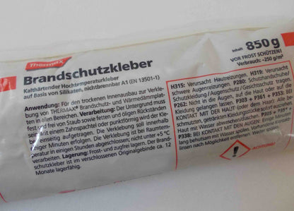 Kleber für Vermiculite Thermax 0,85kg Schlauch Brandschutzkleber