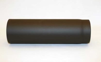 Ofenrohr schwarz-metallic lackierter Stahl verschiedene Größen