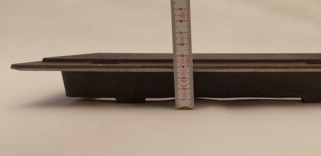 Rostlager 22x38cm für Ofenrost 14,5x27cm