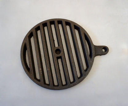 Rüttelrost rund 18 cm Gussrost Ofenrost Kamin