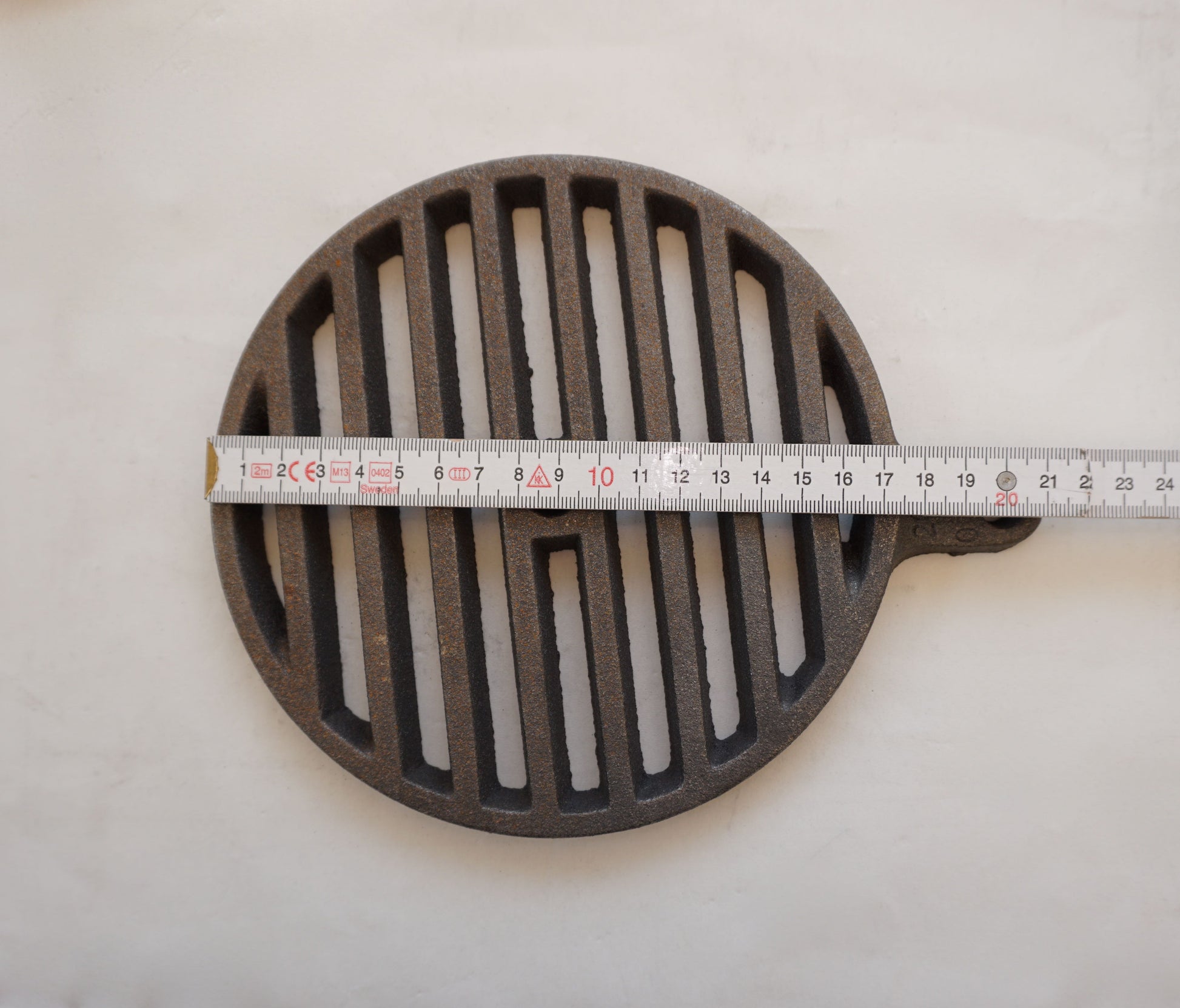 Rüttelrost rund 18 cm Gussrost Ofenrost Kamin