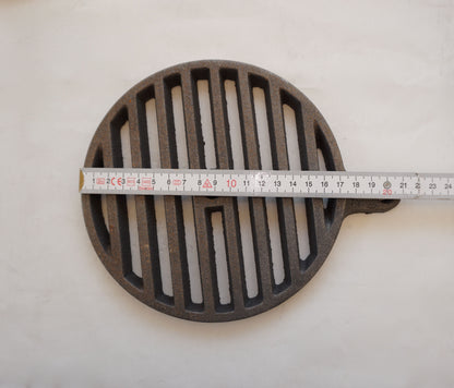 Rüttelrost rund 18 cm Gussrost Ofenrost Kamin
