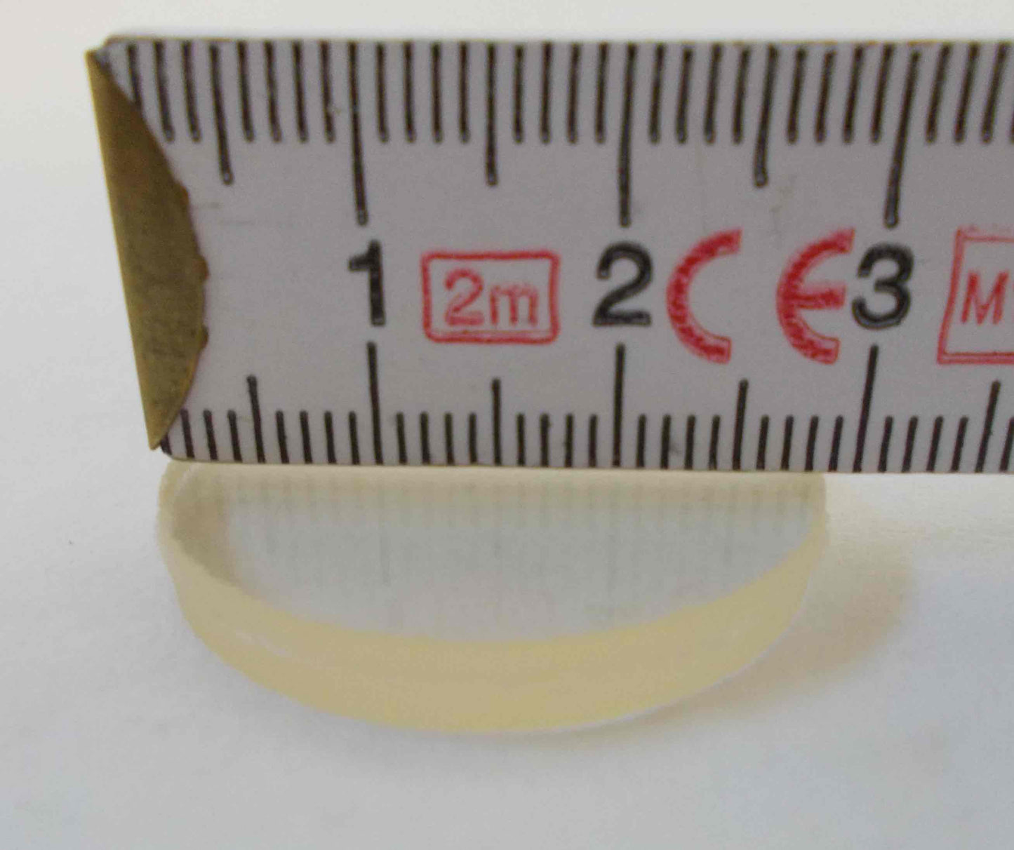 Schauglas für Ölofen 28mm rund 4mm stark