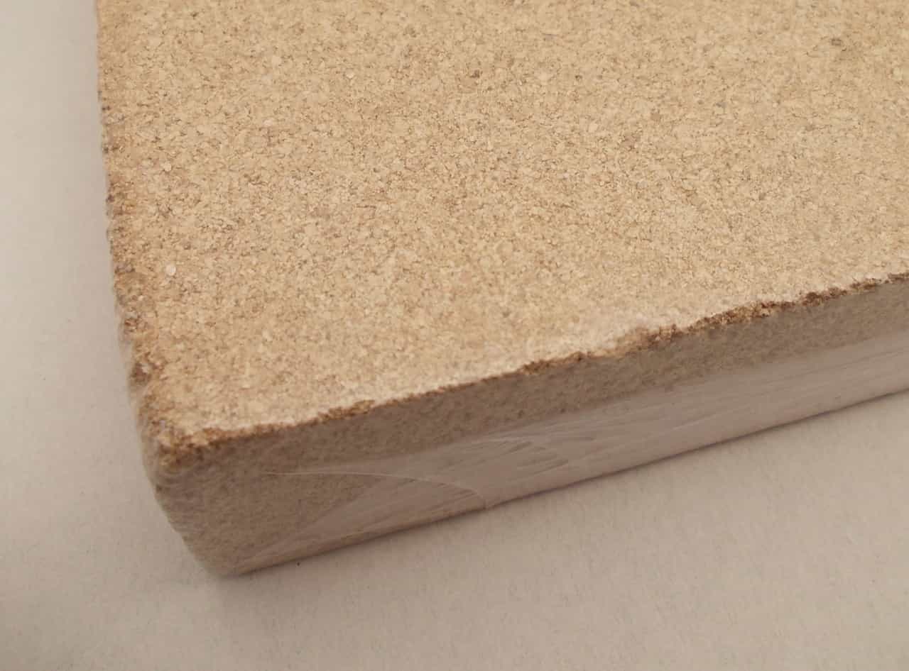 Vermiculite Platte 50x30x3cm Schamotte Ersatz Feuerraumplatte